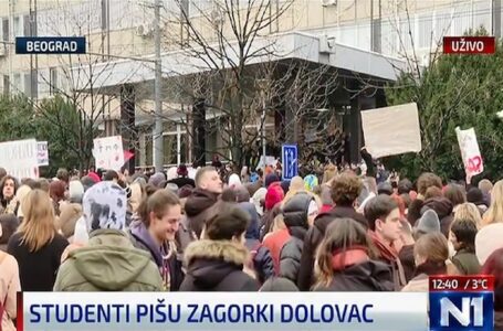 Šta su studenti napisali Dolovac: Pravi trenutak da pokažete da ste dostojni zakletve
