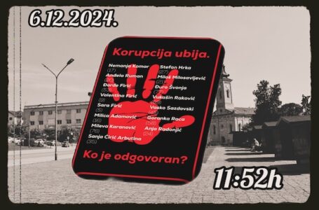 “Zastani, Gornji Milanovac” 6. decembra