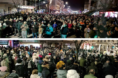 Sa tribine ProGlasa u Milanovcu: „Režimu se desila kičma – kičma studenata i đaka koje svi moramo podržati“ (VIDEO/FOTO)
