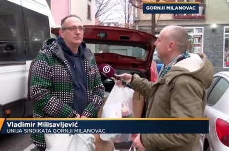 Prosvetni radnici iz Čačka, Gornjeg Milanovca i Ivanjice uputili pakete studentima