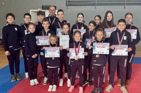 Deset medalja za karate klub “Milanovac”