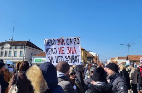 U toku dvanaestočasovna blokada kružnog toka kod Moravice u Čačku