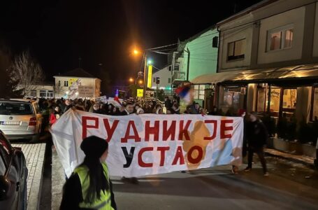 Protestna šetnja – “Rudnik je ustao“
