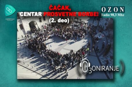 ZONIRANJE: Čačak, centar prosvetne borbe! – 2. deo (AUDIO)