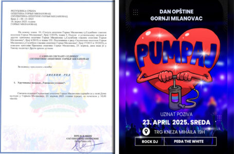 U sredu dve proslave Dana opštine – U Domu kulture svečana sednica Skupštine, na Trgu svečanost koju organizuje UZINAT