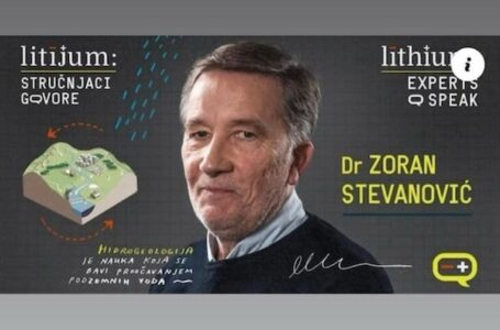 „Litijum: Stručnjaci govore“ – dr Zoran Stevanović