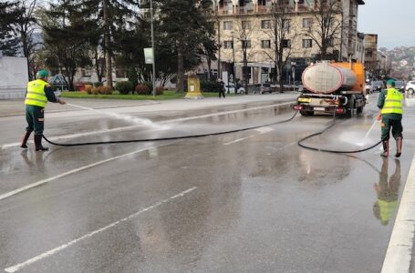 JKP: Plan pranja ulica u Gornjem Milanovcu za 21. mart
