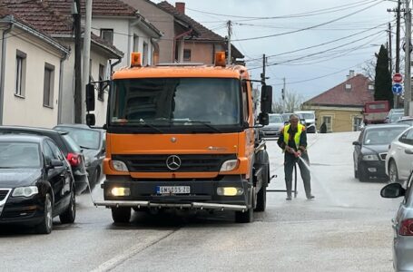 JKP: Plan pranja ulica u Gornjem Milanovcu za 30. mart