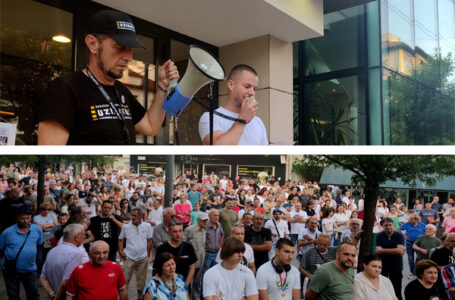 Sa skupa podrške privedenom Luki: „Režiser ne može da zaustavi urušavanje svog rejtinga“ (FOTO+)