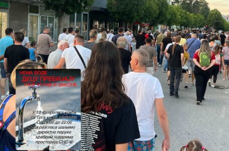 Večeras treći protest ove sedmice u Gornjem Milanovcu