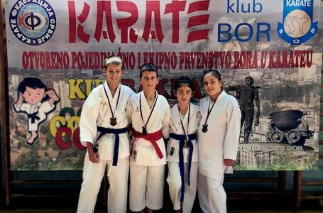 Takmičari „Do Kana“ osvojili bronze na turniru u Boru