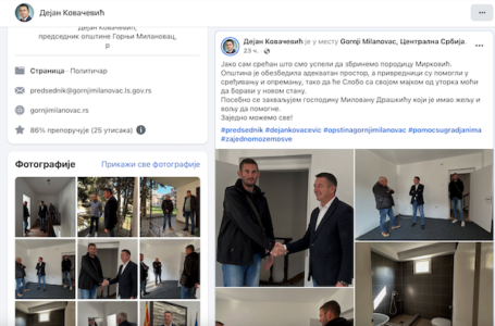 Porodica Mirković dobila stan od opštine, ali bez obaveštavanja svih medija