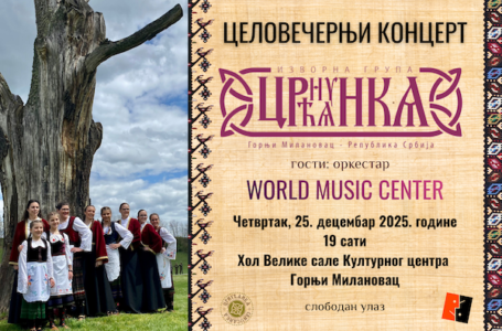 Celovečernji koncert Izvorne grupe „Crnućanka“