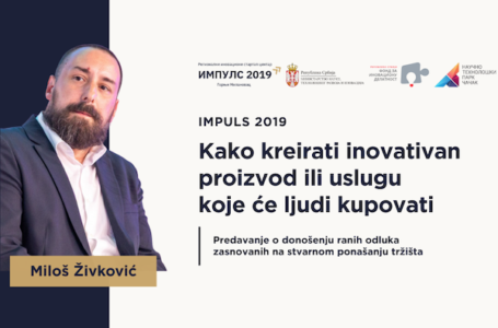 Zašto većina poslovnih ideja nikada ne dođe do tržišta – predavanje u Impulsu 2019