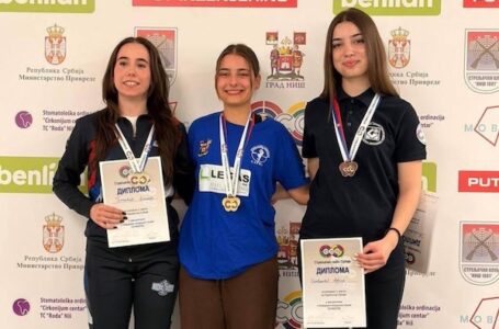 Anđelija Stevanović osvojila bronzu na Seniorskom prvenstvu Srbije u Nišu