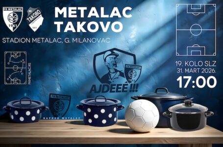 Metalac i Takovo danas igraju odloženi gradski derbi