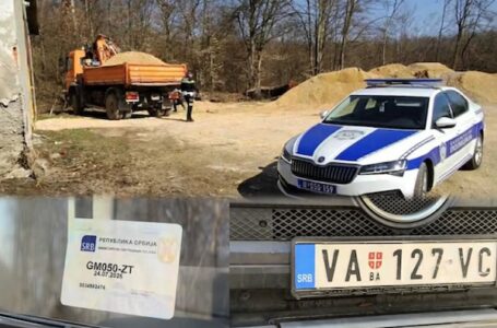 UZINAT: Zašto je kamion JP za izgradnju opštine Gornji Milanovac bio u Lučanima sa tablicama druge registracione oznake?