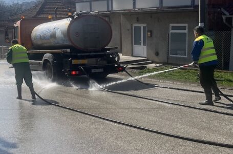 JKP: Plan pranja ulica u Gornjem Milanovcu za 18. mart