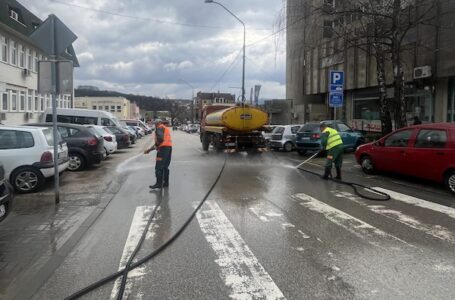 JKP: Plan pranja ulica u Gornjem Milanovcu za 31. mart