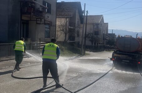 Danas pranje Ulice Vuka Karadžića