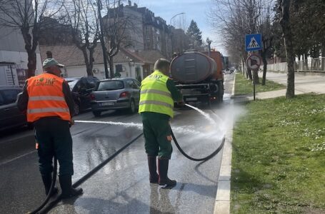 JKP: Plan pranja ulica u Gornjem Milanovcu za 9. april