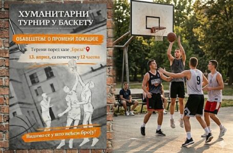 Humanitarni turnir maturanata izmešten kod hale „Breza“