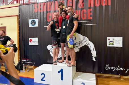 Dragutin Milošević osvojio srebro na međunarodnom jiu-jitsu turniru u Staroj Pazovi