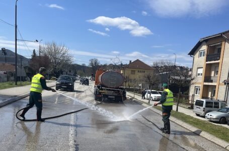 JKP: Plan pranja ulica u Gornjem Milanovcu za 6. april