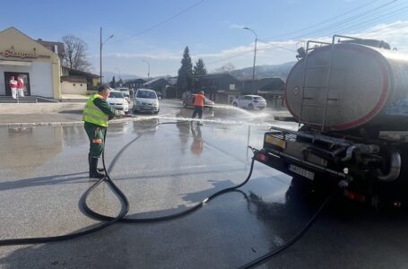 JKP: Plan pranja ulica u Gornjem Milanovcu za 8. april