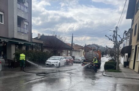 JKP: Plan pranja ulica u Gornjem Milanovcu za 2. april