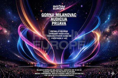 DANAS U MILANOVCU: Audicija za „Ritam Evrope“