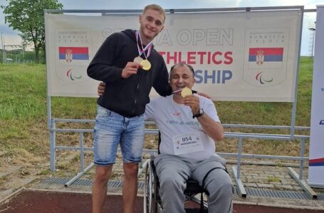 Milanovački paraatletičari osvojili pet medalja na prvenstvu Srbije u Kruševcu