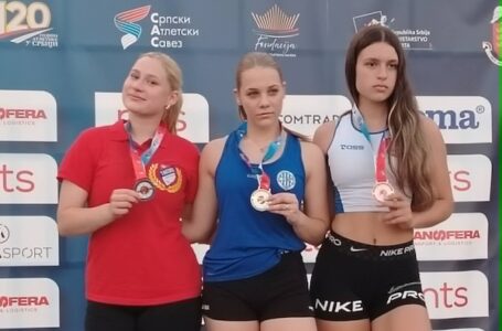 AK Takovo: Nikolina Marjanović osvojila srebro na Prvenstvu Srbije za starije juniore