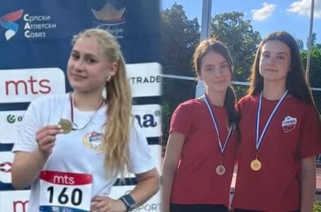 Uspešan vikend za AK Takovo: Ema do zlata, Helena i Nikolina do srebra