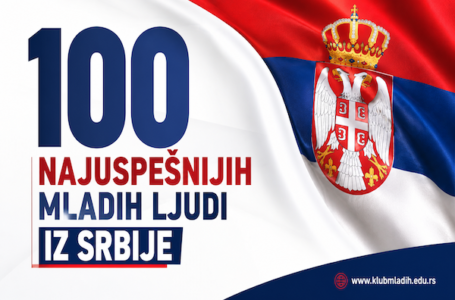 Konkurs „100 najuspešnijih mladih ljudi iz Srbije“