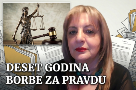 Deset godina borbe za pravdu