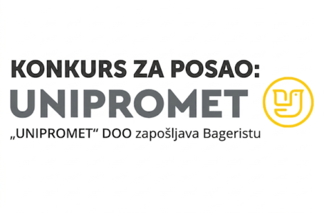 POSAO: „UNIPROMET“ DOO zapošljava bageristu!