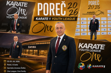 Dragiša Sretenović sudio na jednom od najvećih svetskih karate takmičenja u Poreču