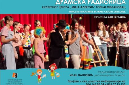 Upis u Dramsku radionicu Kulturnog centra