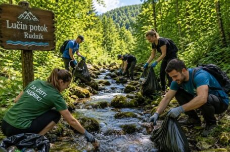 „Čisto iz ljubavi“ na Rudniku: Čišćenje Lučinog potoka i uređenje prostora za druženje