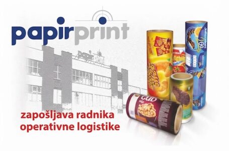 Papir Print zapošljava: Potreban radnik operativne logistike