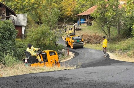 U Gornjoj Crnući u toku radovi na putnoj infrastrukturi